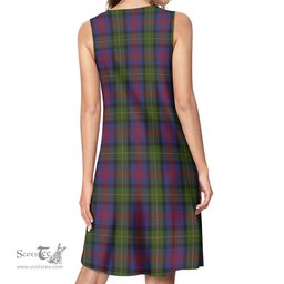 Scottish MacLennan Tartan Womens Casual Dresses - Tartan Dress Womens Scottish Plaid Tartan Plaid - ScotsTee - scotstee.com