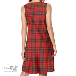 Scottish Matheson Modern Tartan Womens Casual Dresses - Tartan Dress Womens Scottish Plaid Tartan Plaid - ScotsTee - scotstee.com
