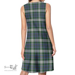 Scottish MacInnes Dress Tartan Womens Casual Dresses - Tartan Dress Womens Scottish Plaid Tartan Plaid - ScotsTee - scotstee.com