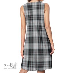 Scottish MacRae Dress Tartan Womens Casual Dresses - Tartan Dress Womens Scottish Plaid Tartan Plaid - ScotsTee - scotstee.com