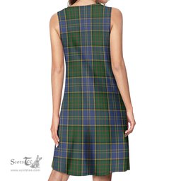 Scottish MacMillan Hunting Tartan Womens Casual Dresses - Tartan Dress Womens Scottish Plaid Tartan Plaid - ScotsTee - scotstee.com