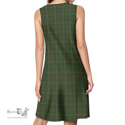 Scottish MacKinnon Hunting Tartan Womens Casual Dresses - Tartan Dress Womens Scottish Plaid Tartan Plaid - ScotsTee - scotstee.com