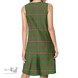 Scottish MacKinnon Hunting Modern Tartan Womens Casual Dresses - Tartan Dress Womens Scottish Plaid Tartan Plaid - ScotsTee - scotstee.com