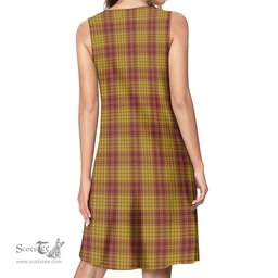 Scottish MacMillan Dress Tartan Womens Casual Dresses - Tartan Dress Womens Scottish Plaid Tartan Plaid - ScotsTee - scotstee.com