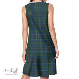 Scottish Richard of Wales Tartan Womens Casual Dresses - Tartan Dress Womens Scottish Plaid Tartan Plaid - ScotsTee - scotstee.com