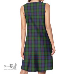 Scottish Murray of Atholl Tartan Womens Casual Dresses - Tartan Dress Womens Scottish Plaid Tartan Plaid - ScotsTee - scotstee.com
