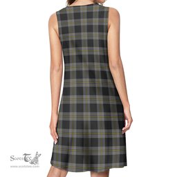 Scottish Perry Ancient Tartan Womens Casual Dresses - Tartan Dress Womens Scottish Plaid Tartan Plaid - ScotsTee - scotstee.com