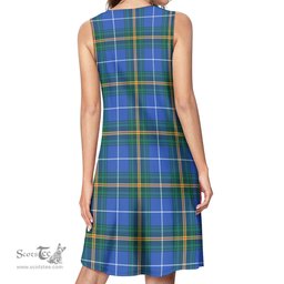Scottish Nova Scotia Province Canada Tartan Womens Casual Dresses - Tartan Dress Womens Scottish Plaid Tartan Plaid - ScotsTee - scotstee.com