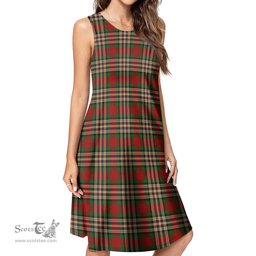 Scottish MacGill Tartan Womens Casual Dresses - Tartan Dress Womens Scottish Plaid Tartan Plaid - ScotsTee - scotstee.com