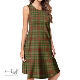 Scottish Pierce Tartan Womens Casual Dresses - Tartan Dress Womens Scottish Plaid Tartan Plaid - ScotsTee - scotstee.com
