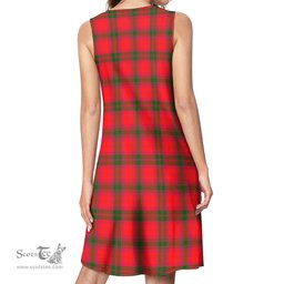 Scottish MacNab Modern Tartan Womens Casual Dresses - Tartan Dress Womens Scottish Plaid Tartan Plaid - ScotsTee - scotstee.com