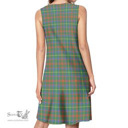Scottish MacKintosh Hunting Ancient Tartan Womens Casual Dresses - Tartan Dress Womens Scottish Plaid Tartan Plaid - ScotsTee - scotstee.com