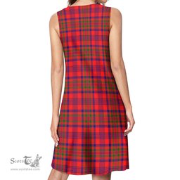 Scottish Murray of Tulloch Modern Tartan Womens Casual Dresses - Tartan Dress Womens Scottish Plaid Tartan Plaid - ScotsTee - scotstee.com