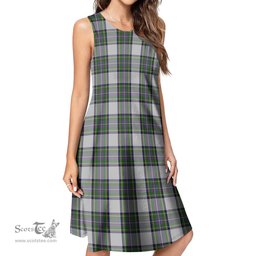Scottish Pritchard Tartan Womens Casual Dresses - Tartan Dress Womens Scottish Plaid Tartan Plaid - ScotsTee - scotstee.com