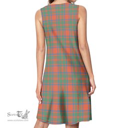 Scottish MacIntosh Ancient Tartan Womens Casual Dresses - Tartan Dress Womens Scottish Plaid Tartan Plaid - ScotsTee - scotstee.com