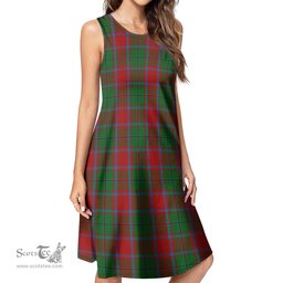 Scottish MacPhail Blue Bands Tartan Womens Casual Dresses - Tartan Dress Womens Scottish Plaid Tartan Plaid - ScotsTee - scotstee.com