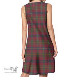 Scottish Rice of Wales Tartan Womens Casual Dresses - Tartan Dress Womens Scottish Plaid Tartan Plaid - ScotsTee - scotstee.com