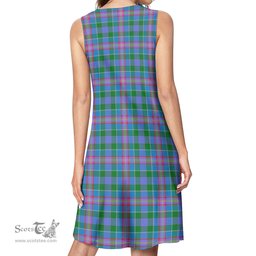 Scottish Ralston Tartan Womens Casual Dresses - Tartan Dress Womens Scottish Plaid Tartan Plaid - ScotsTee - scotstee.com