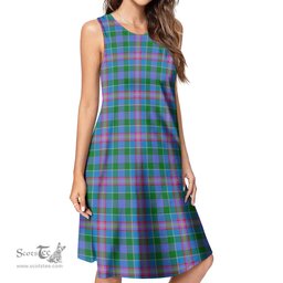Scottish Ralston Tartan Womens Casual Dresses - Tartan Dress Womens Scottish Plaid Tartan Plaid - ScotsTee - scotstee.com