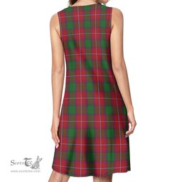 Scottish Rattray Tartan Womens Casual Dresses - Tartan Dress Womens Scottish Plaid Tartan Plaid - ScotsTee - scotstee.com