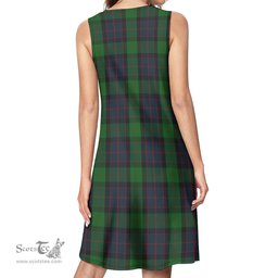 Scottish MacWilliam Tartan Womens Casual Dresses - Tartan Dress Womens Scottish Plaid Tartan Plaid - ScotsTee - scotstee.com