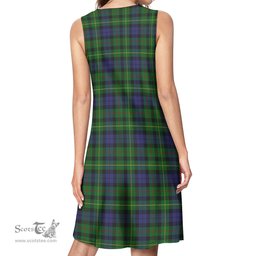 Scottish Rollo Tartan Womens Casual Dresses - Tartan Dress Womens Scottish Plaid Tartan Plaid - ScotsTee - scotstee.com