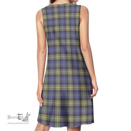 Scottish Rennie Tartan Womens Casual Dresses - Tartan Dress Womens Scottish Plaid Tartan Plaid - ScotsTee - scotstee.com