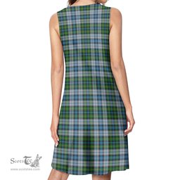 Scottish MacNeil Dress Tartan Womens Casual Dresses - Tartan Dress Womens Scottish Plaid Tartan Plaid - ScotsTee - scotstee.com