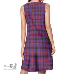 Scottish Montgomery Modern Tartan Womens Casual Dresses - Tartan Dress Womens Scottish Plaid Tartan Plaid - ScotsTee - scotstee.com