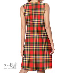 Scottish MacGill Modern Tartan Womens Casual Dresses - Tartan Dress Womens Scottish Plaid Tartan Plaid - ScotsTee - scotstee.com