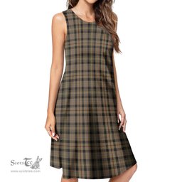 Scottish MacKenzie Hunting Tartan Womens Casual Dresses - Tartan Dress Womens Scottish Plaid Tartan Plaid - ScotsTee - scotstee.com