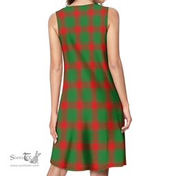 Scottish Middleton Modern Tartan Womens Casual Dresses - Tartan Dress Womens Scottish Plaid Tartan Plaid - ScotsTee - scotstee.com