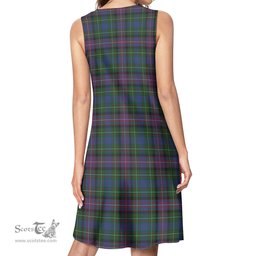 Scottish Rankin Tartan Womens Casual Dresses - Tartan Dress Womens Scottish Plaid Tartan Plaid - ScotsTee - scotstee.com