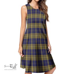 Scottish Morris of Wales Tartan Womens Casual Dresses - Tartan Dress Womens Scottish Plaid Tartan Plaid - ScotsTee - scotstee.com
