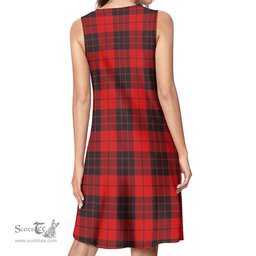 Scottish MacLeod of Raasay Tartan Womens Casual Dresses - Tartan Dress Womens Scottish Plaid Tartan Plaid - ScotsTee - scotstee.com