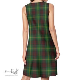 Scottish Martin Tartan Womens Casual Dresses - Tartan Dress Womens Scottish Plaid Tartan Plaid - ScotsTee - scotstee.com