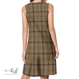 Scottish O'Keefe Tartan Womens Casual Dresses - Tartan Dress Womens Scottish Plaid Tartan Plaid - ScotsTee - scotstee.com