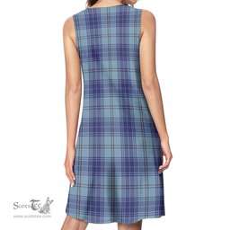Scottish Traynor Tartan Womens Casual Dresses - Tartan Dress Womens Scottish Plaid Tartan Plaid - ScotsTee - scotstee.com