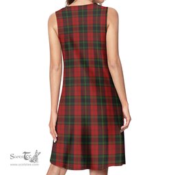 Scottish Rosser of Wales Tartan Womens Casual Dresses - Tartan Dress Womens Scottish Plaid Tartan Plaid - ScotsTee - scotstee.com