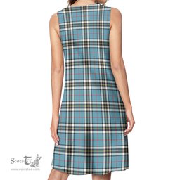 Scottish Thomson Tartan Womens Casual Dresses - Tartan Dress Womens Scottish Plaid Tartan Plaid - ScotsTee - scotstee.com