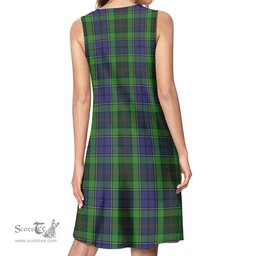 Scottish Rutledge Tartan Womens Casual Dresses - Tartan Dress Womens Scottish Plaid Tartan Plaid - ScotsTee - scotstee.com