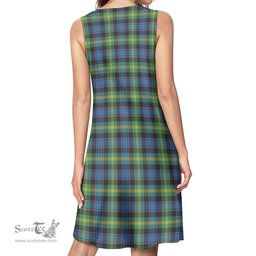 Scottish Watson Ancient Tartan Womens Casual Dresses - Tartan Dress Womens Scottish Plaid Tartan Plaid - ScotsTee - scotstee.com