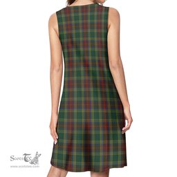 Scottish Waterford County Ireland Tartan Womens Casual Dresses - Tartan Dress Womens Scottish Plaid Tartan Plaid - ScotsTee - scotstee.com
