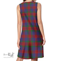 Scottish Skene of Cromar Tartan Womens Casual Dresses - Tartan Dress Womens Scottish Plaid Tartan Plaid - ScotsTee - scotstee.com