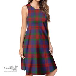 Scottish Skene of Cromar Tartan Womens Casual Dresses - Tartan Dress Womens Scottish Plaid Tartan Plaid - ScotsTee - scotstee.com