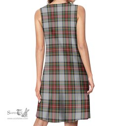 Scottish Stewart Dress Tartan Womens Casual Dresses - Tartan Dress Womens Scottish Plaid Tartan Plaid - ScotsTee - scotstee.com