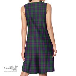 Scottish Urquhart Tartan Womens Casual Dresses - Tartan Dress Womens Scottish Plaid Tartan Plaid - ScotsTee - scotstee.com