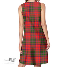 Scottish Stewart of Appin Modern Tartan Womens Casual Dresses - Tartan Dress Womens Scottish Plaid Tartan Plaid - ScotsTee - scotstee.com