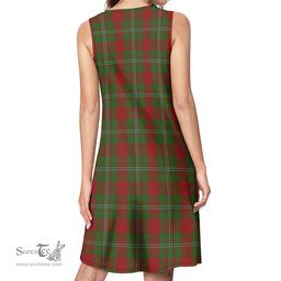Scottish Strange Tartan Womens Casual Dresses - Tartan Dress Womens Scottish Plaid Tartan Plaid - ScotsTee - scotstee.com