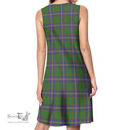 Scottish Strange of Balkaskie Tartan Womens Casual Dresses - Tartan Dress Womens Scottish Plaid Tartan Plaid - ScotsTee - scotstee.com